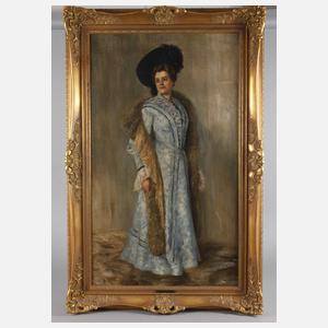 Prof. Theodor Wedepohl, attr., Damenbildnis