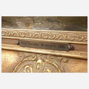 Prof. Theodor Wedepohl, attr., Damenbildnis