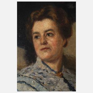 Prof. Theodor Wedepohl, attr., Damenbildnis