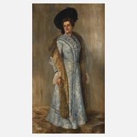 Prof. Theodor Wedepohl, attr., Damenbildnis111