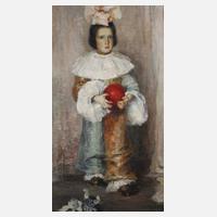 Pierrette mit rotem Ball111