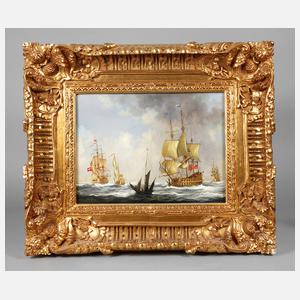 See mit Segelschiffen