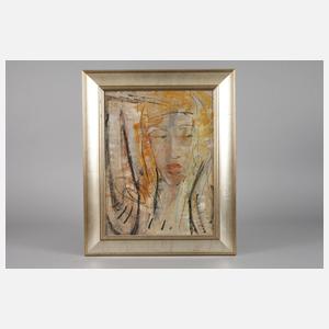 E. Bernard, Frauenportrait