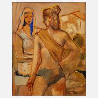 Prof. Ugo Claus attr., Am Strand111