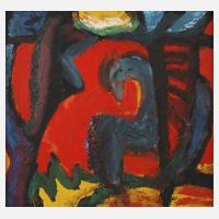 Fritz Keller, attr., ”Blaues Pferd”111