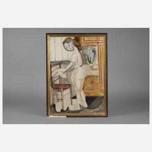 Javier Vilató, Akt im Interieur