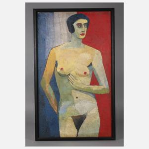 Expressiver Frauenakt