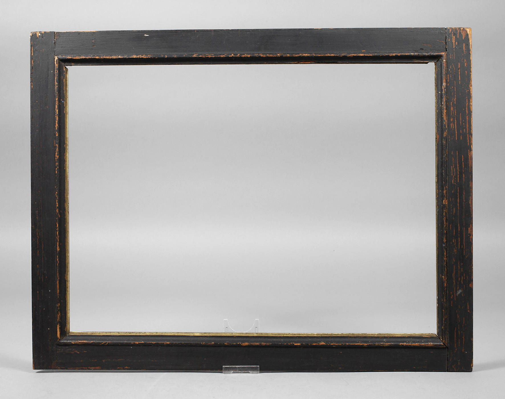 Geschwärzte Weichholzleiste um 1800