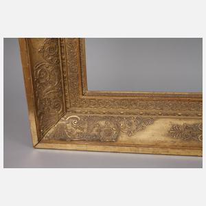 Großer klassizistischer Stuckrahmen um 1800