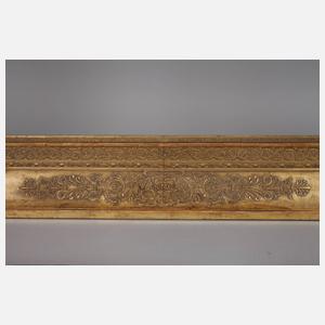 Großer klassizistischer Stuckrahmen um 1800