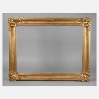 Spätbiedermeier-Goldstuckrahmen um 1860111