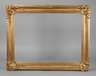 Spätbiedermeier-Goldstuckrahmen um 1860