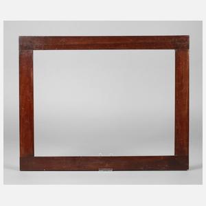 Biedermeierrahmen aus Mahagoni