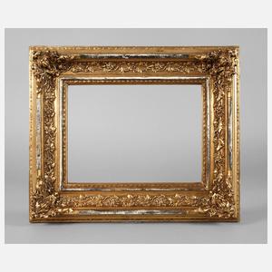 Stuckrahmen mit Weinlaubdekor