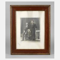 Braune Lackleiste mit Goldkante um 1920111