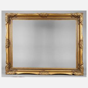 Goldbronzierter Stuckrahmen um 1950