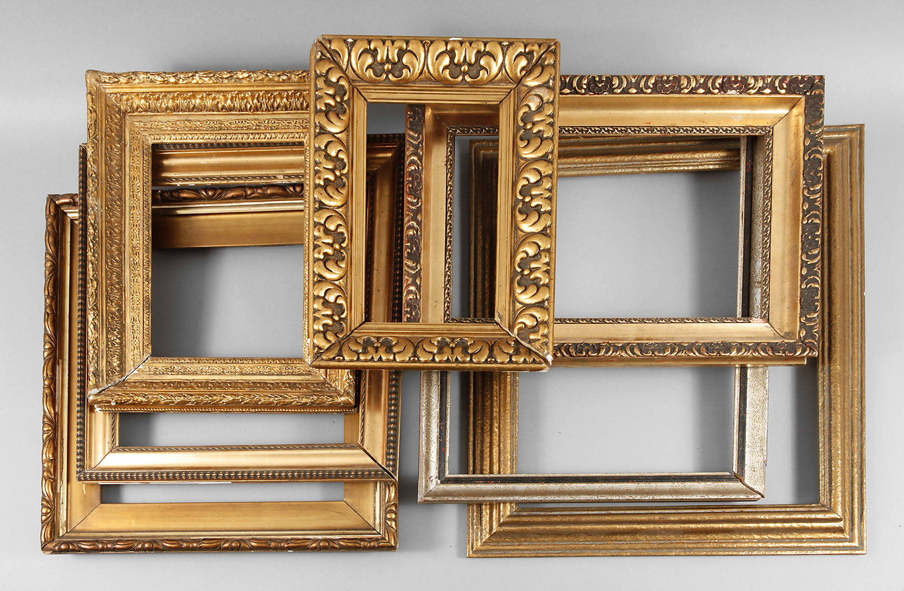 Konvolut Goldstuckleisten