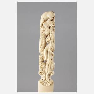 Brieföffner Elfenbein