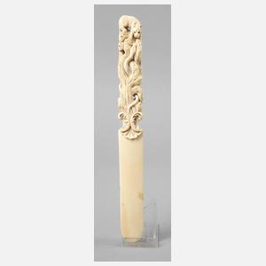 Brieföffner Elfenbein