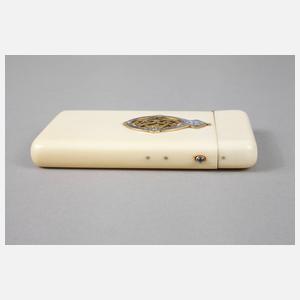 Feines Zigarettenetui Jugendstil