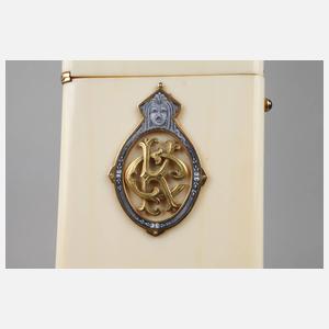 Feines Zigarettenetui Jugendstil