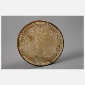 Horndose mit Beineinlagen