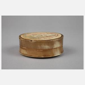 Horndose mit Beineinlagen