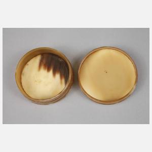 Horndose mit Beineinlagen