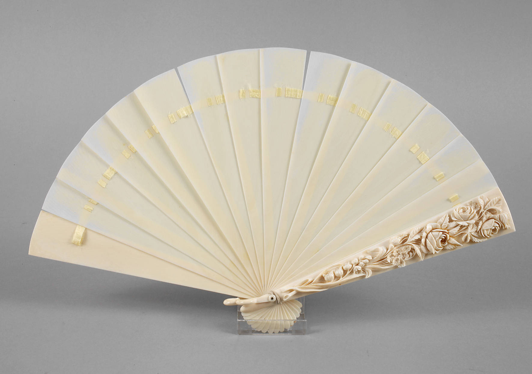Feiner Fächer Elfenbein