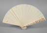 Feiner Fächer Elfenbein