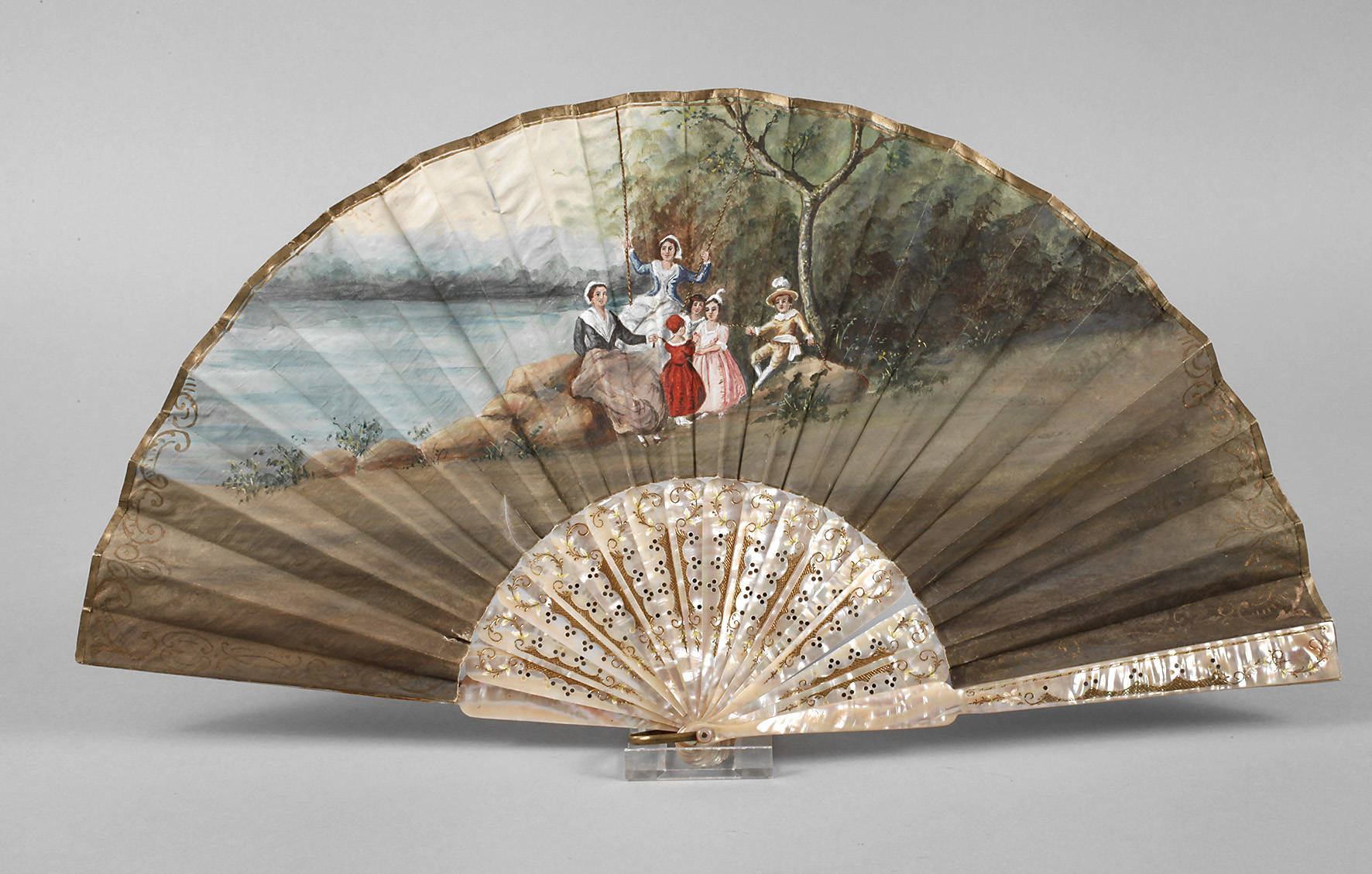 Feiner Fächer Perlmutt