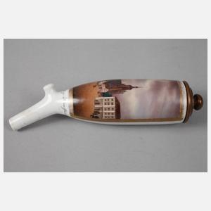 Pfeife mit Stadtansicht