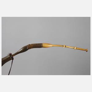 Pfeife mit Stadtansicht