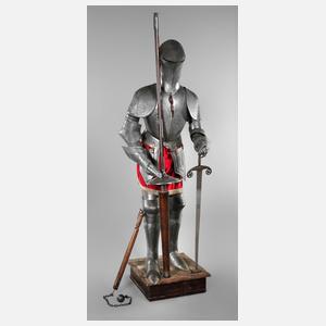 Ritterrüstung Historismus