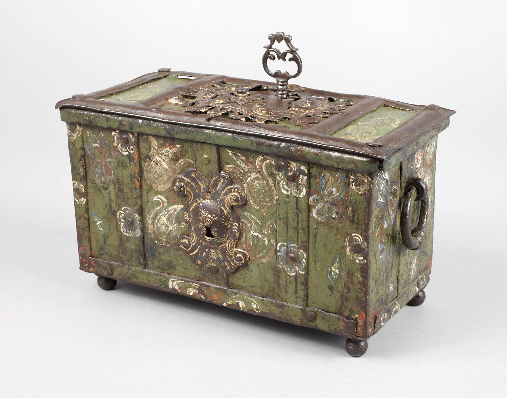 Barocke Eisenschatulle