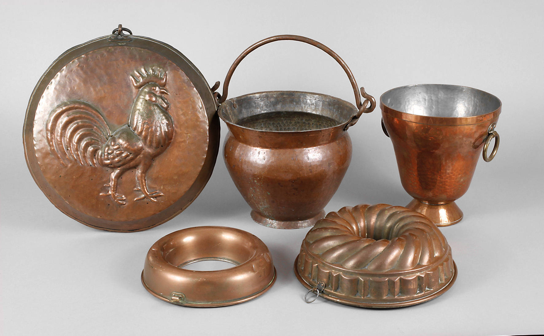 Konvolut Kupfergefäße