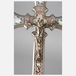 Kruzifix Mikromosaik