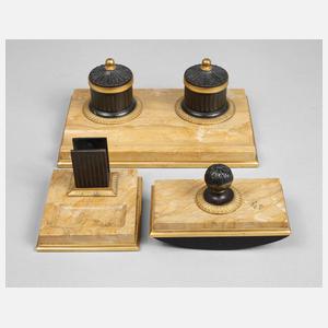 Schreibtischgarnitur im Empirestil