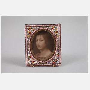 Tischuhr und -rahmen