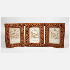 Dreiteiliger Tischrahmen