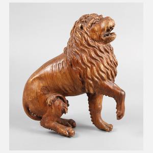 Geschnitzter Löwe