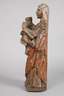 Geschnitzte Heiligenplastik