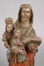 Geschnitzte Heiligenplastik