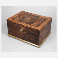 Intarsierte Schatulle111