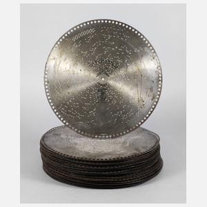 Konvolut Blechplatten