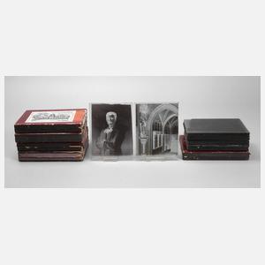 Großer Posten Glasnegative