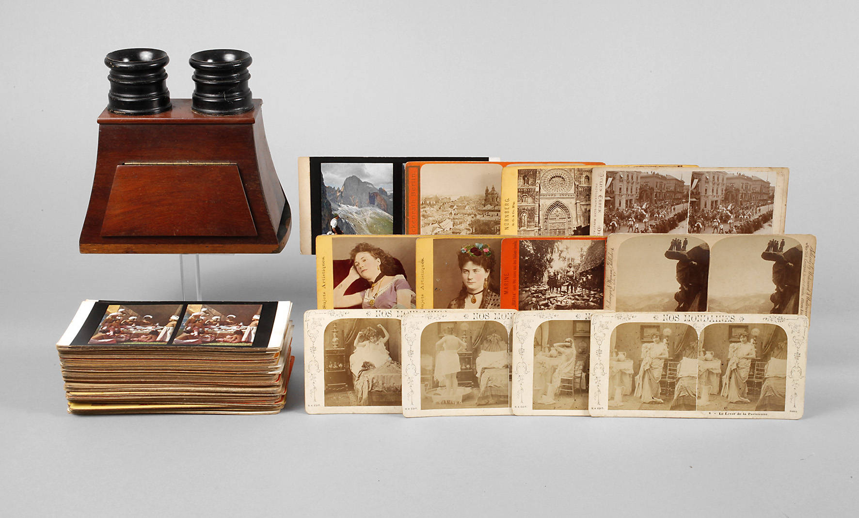 Stereobetrachter mit Bildern