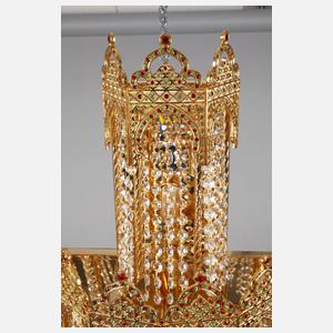 Paar prunkvolle Wandleuchter