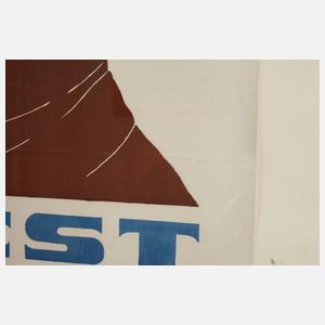 Werbeplakat Bergfest Hohenstein-Ernstthal