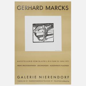 Ausstellungsplakat Gerhard Marcks